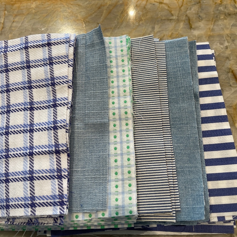 39 Precut 5" Quilt Squares Assorted Fabric Charm Pack